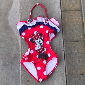 Brand new Minny Mouse bathing suit